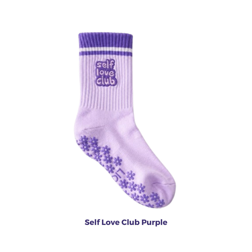 Self Care Message Socks