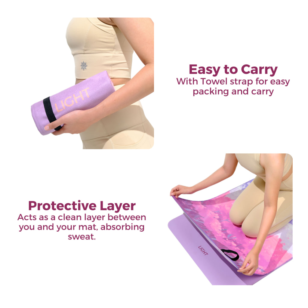 Reversible Yoga Mat Towel