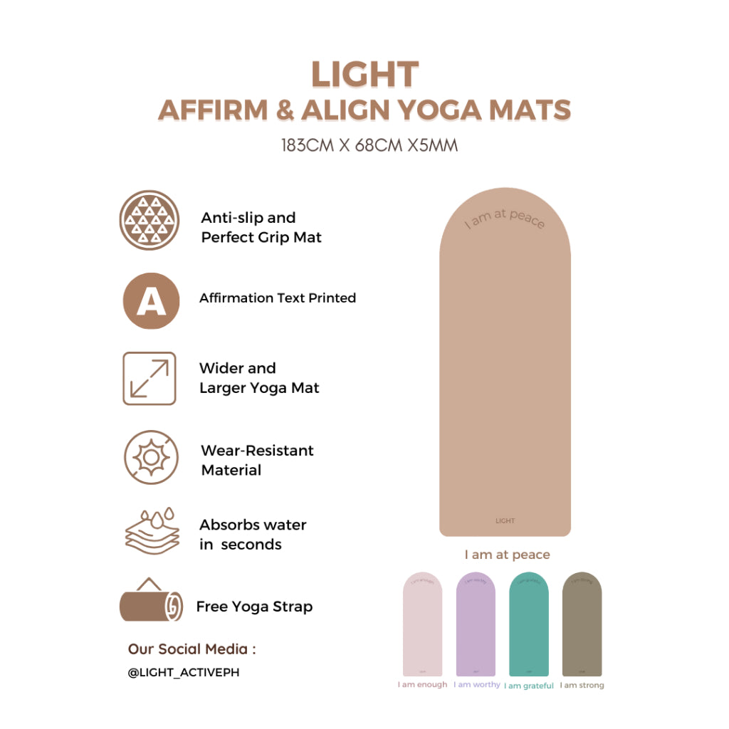 Affirm and Affirm Yoga Mat