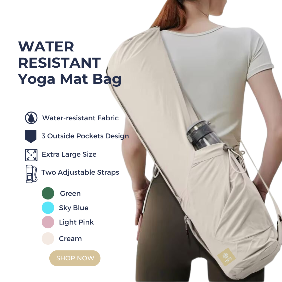 Water Resistant Yoga Mat Bag – Light Water Resistant Yoga Mat Bag – Light