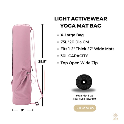 Water Resistant Yoga Mat Bag