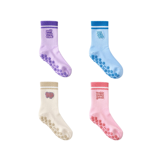 Self Care Message Socks