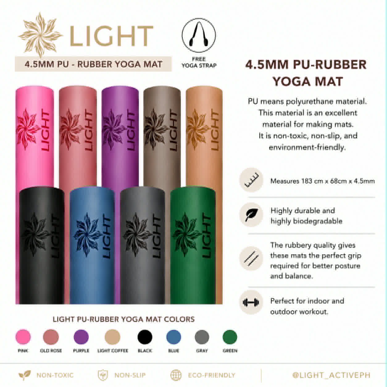 Light Yoga Mat
